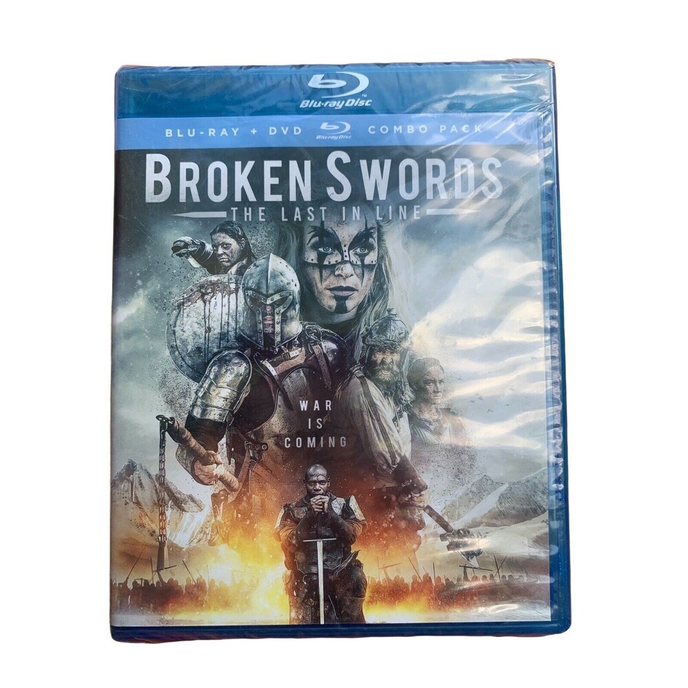Broken Swords The Last In Line 2018 Blu-ray DVD Combo - BRAND New Factory Sealed